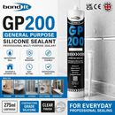 General Purpose Silicone Clear 275ml