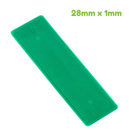 100mm x 28mm x 1mm Flat Packer