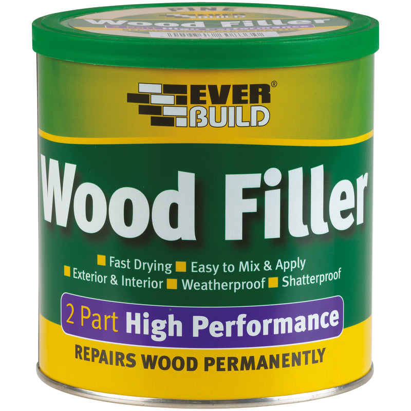 2 Part High Performance Wood Filler - Oak 500g