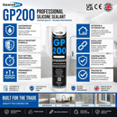 General Purpose Silicone Clear 275ml