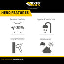 EverBuild Premium+ 500 Bath & Sanitary Silicone White 290ml