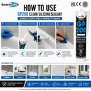 General Purpose Silicone Clear 275ml
