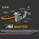 Avocet ABS Master 3 Star High Security Euro Cylinder (Nickel)