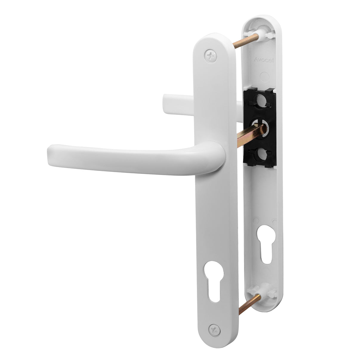 Avocet Pioneer Plus 92PZ Door Handle (215mm) - White | FixTrade.co.uk