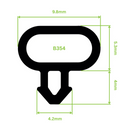 Window & Door Bubble Gasket (B354)