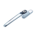 uPVC Window Handle Universal Inline Espag Handle Chrome - SPINDLE LENGTH: 40mm