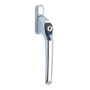 uPVC Window Handle Universal Inline Espag Handle Chrome - SPINDLE LENGTH: 40mm