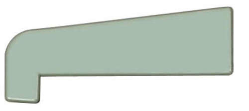 Eurocell 150mm Sill End Cap (Various Colours)