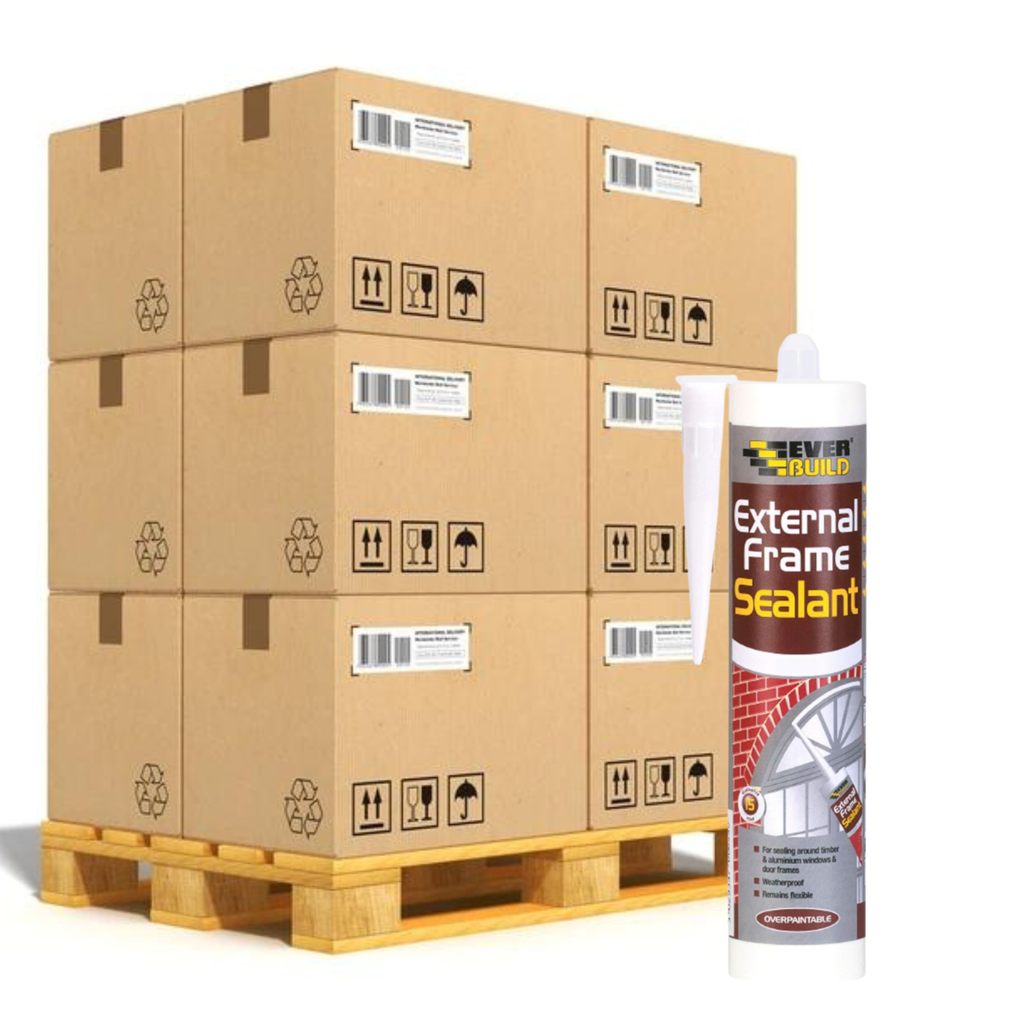 Window & Door External Frame Sealant - Pallet Deal | FixTrade.co.uk