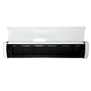 Premium Door Letterbox Letter Plate 12" (40-80mm) - White