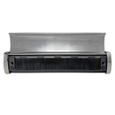 Premium Door Letterbox Letter Plate 12" (40-80mm) - Chrome