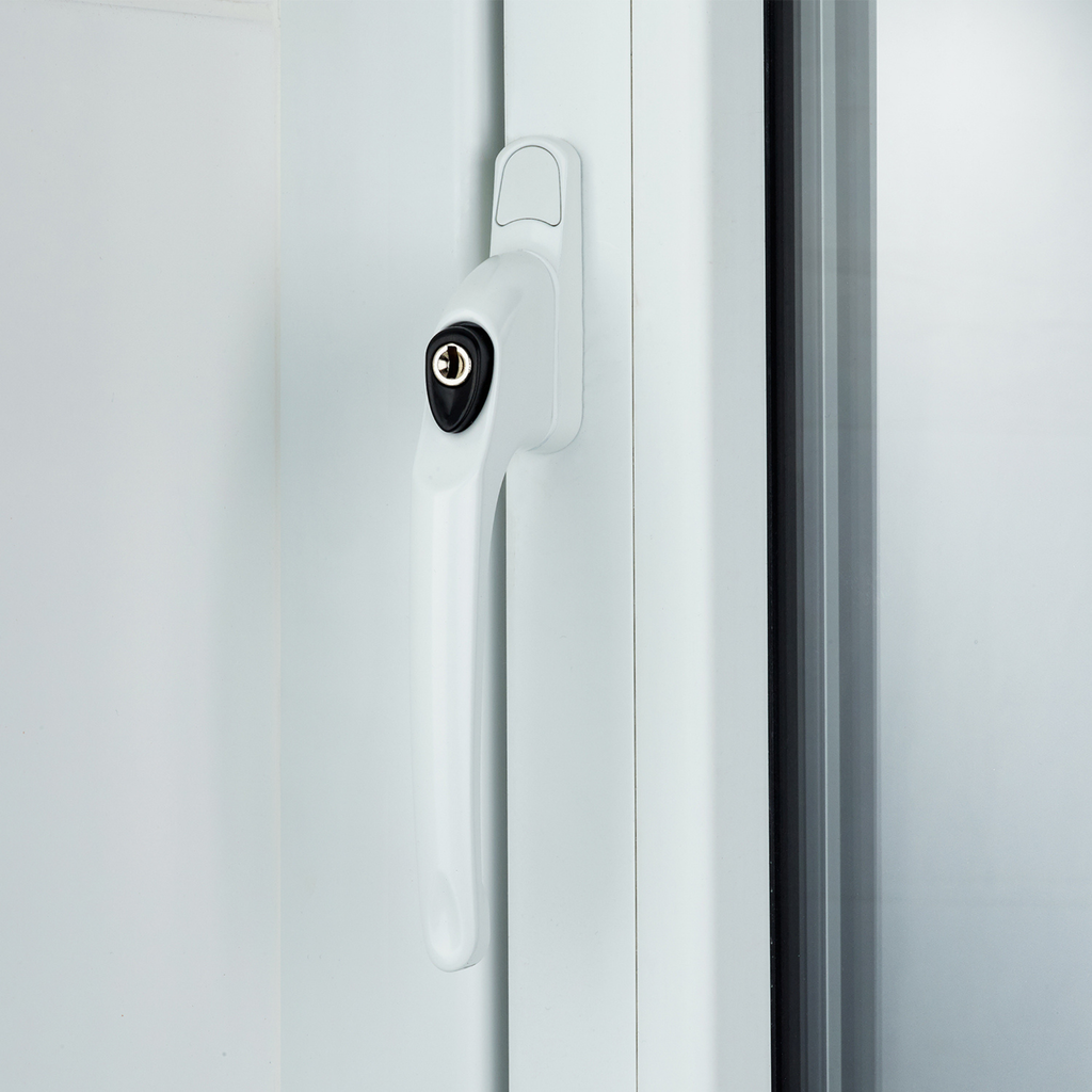 ERA Universal Window Handle Inline Espag Handle Multi-Spindle - White ...
