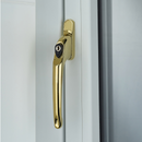 ERA Universal Window Handle Inline Espag Handle Multi-Spindle - Gold