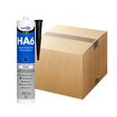 HA6 Marine Grade RTV Silicone Sealant 310ml - Black (Box of 25)