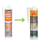 General Purpose Silicone 280ml White (Box Of 12)