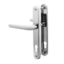 uPVC Door Handle (Long Back Plate 210mm) - Chrome