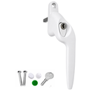 Yale uPVC Window Handle Cranked - White