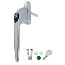 Yale uPVC Window Handle Universal Inline Espag Handle Chrome (Box of 10)