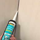 Showerproof Bathroom Silicone White 280ml