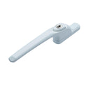 uPVC Window Handle Universal Inline Espag Handle White - SPINDLE LENGTH: 20mm