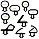 Rubber Bubble & Flipper Gasket Sample Pack