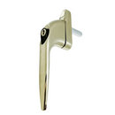 Yale uPVC Window Handle Universal Inline Espag Handle Gold - SPINDLE LENGTH: 15mm