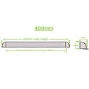 Premium Trickle Slot Vent 400mm Cream