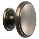 Carlisle Brass Oxford Knob 38mm Gun Metal