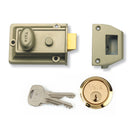 Yale Traditional Nightlatch Brass Standard