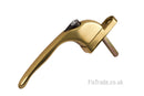 Yale uPVC Universal Inline Window Handle (Polished Gold)