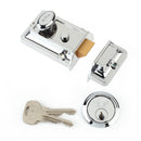 Yale Traditional Nightlatch Chrome Standard