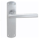 Serozzetta Uno Door Handles Latch Satin Chrome