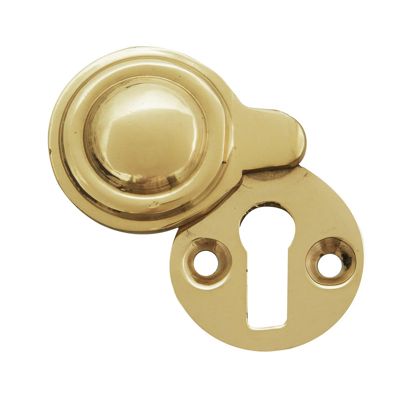 Victorian Covered Escutcheon Brass