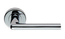 Serozzetta Uno Lever On Rose Door Handles Polished Chrome