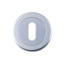 Serozzetta Escutcheon - Standard Profile Satin Chrome