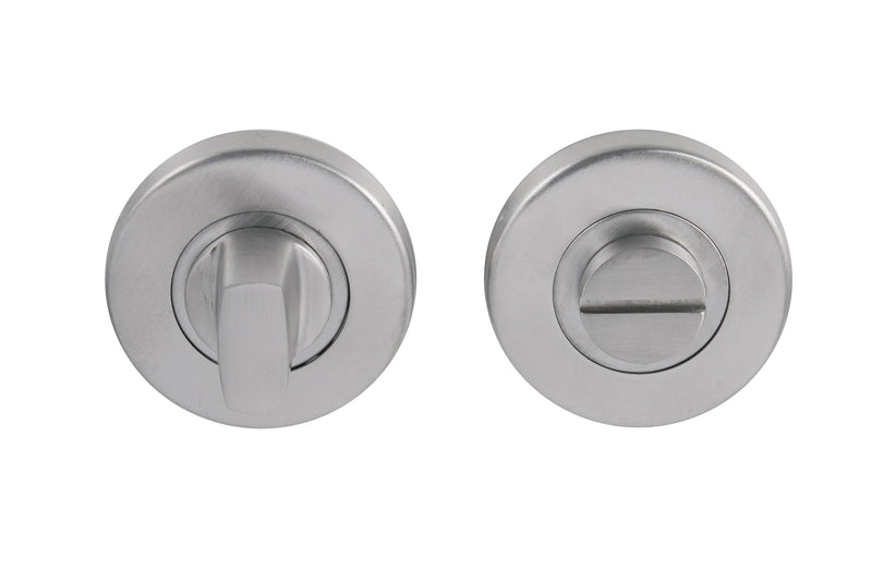Stainless Steel Thumbturn & Release Non-Indicating - Satin