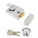 Yale Deadlocking Nightlatch Chrome Standard