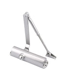 Eclipse Template Adjustable Overhead Door Closer Size 2-4 Silver