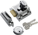 Yale Traditional Nightlatch Chrome Narrow