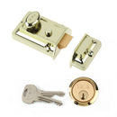 Yale Traditional Nightlatch Polished Brass 
Standard