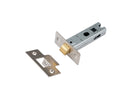 Premium Sprung Bolt Thru Tubular Mortice Latch 76mm Nickel Plated