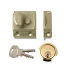 Yale Traditional Nightlatch Brass Narrow