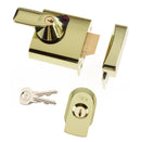 Yale BS Max Security Nightlatch Brass Standard