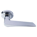 Serozzetta Olivier Door Handle, Polished Chrome