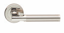 Serozzetta Sessanta Lever On Round Rose Polished & Satin Nickel